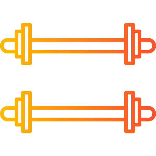 Weighted bars Generic Gradient icon