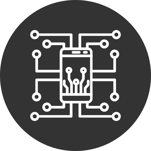 Digitalization Generic Glyph icon