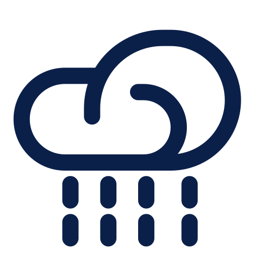 lloviendo Generic Basic Outline icono