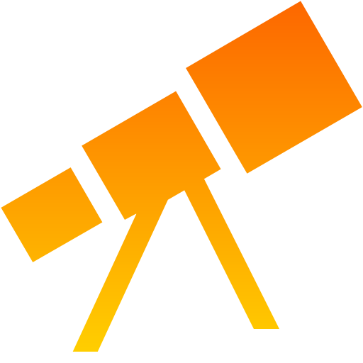 Telescope Generic Flat Gradient icon