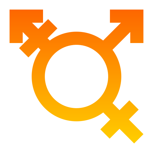 transgender Generic Flat Gradient icoon