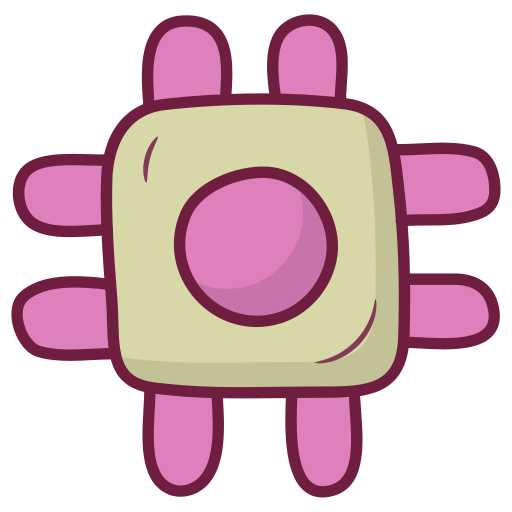 microprocesador Generic Hand Drawn Color icono