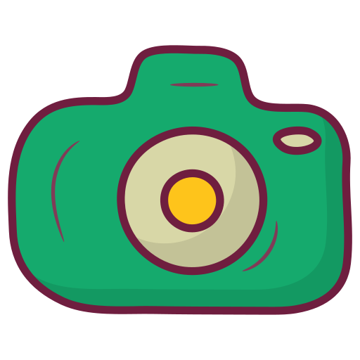 카메라 Generic Hand Drawn Color icon