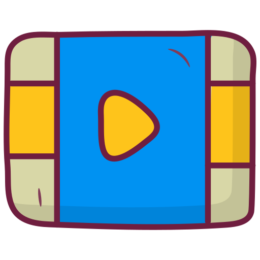 Video Generic Hand Drawn Color icon