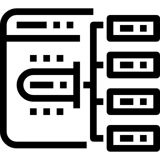 organización Accurate Lineal icono