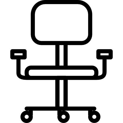 silla Pause08 Lineal icono