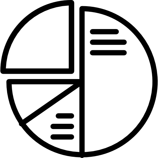 円グラフ Pause08 Lineal icon