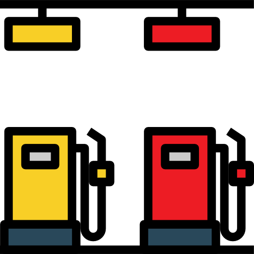 연료 Pause08 Lineal Color icon