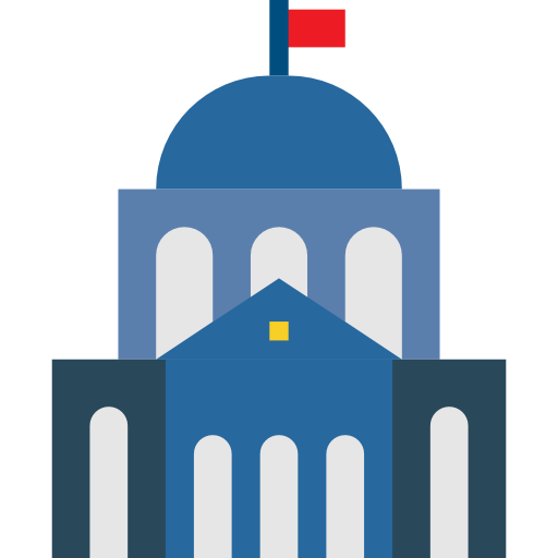 국회 의사당 Pause08 Flat icon