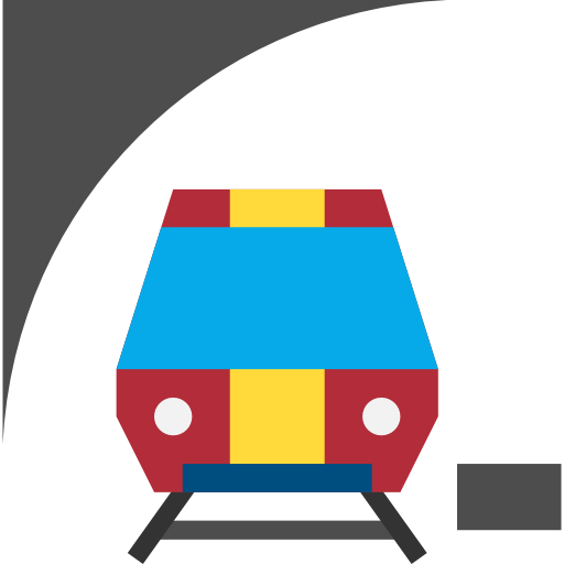 ferrocarril Pause08 Flat icono