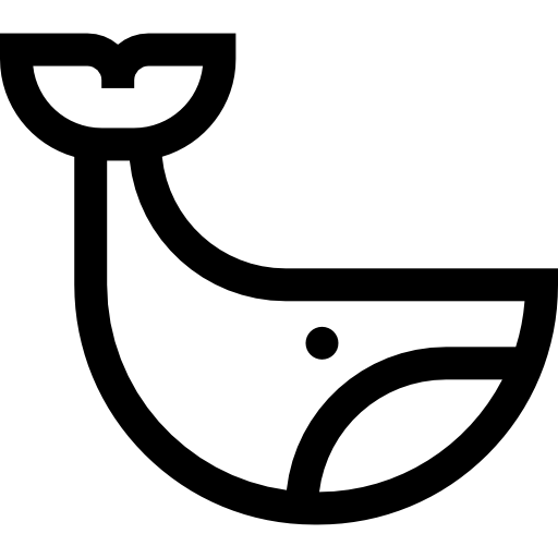 鯨 Basic Straight Lineal icon