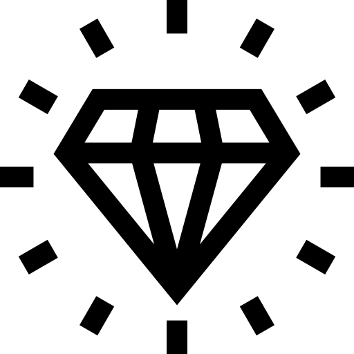 diamante Basic Straight Lineal icona