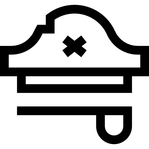 해적 모자 Basic Straight Lineal icon