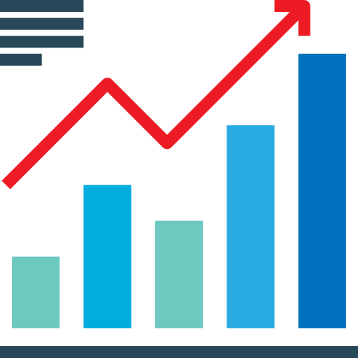 Graph Pause08 Flat icon