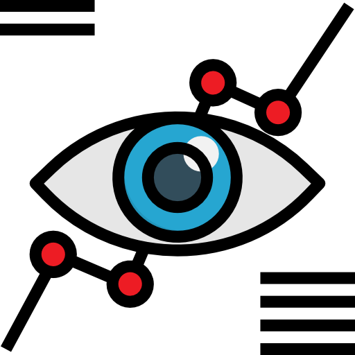 Eye Pause08 Lineal Color icon
