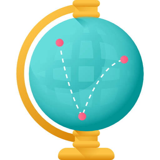 Globe 3D Color icon