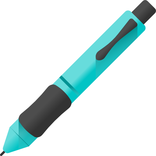 펜 3D Color icon
