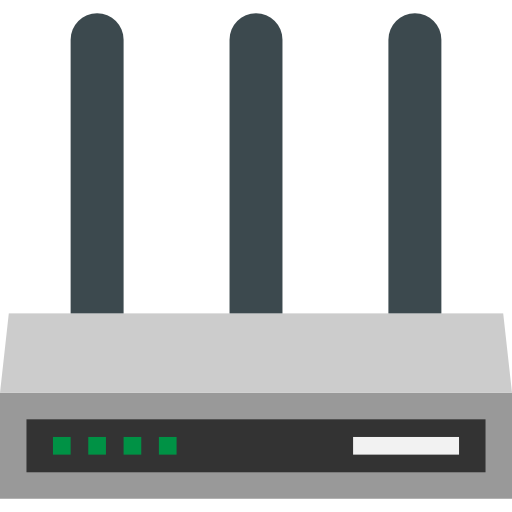 router Pause08 Flat icona