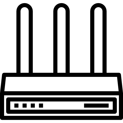 ルーター Pause08 Lineal icon