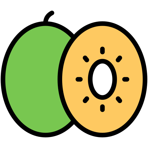 kiwi Generic Outline Color icono