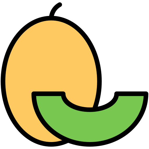 メロン Generic Outline Color icon