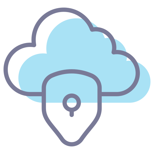 Data cloud Generic Color Omission icon