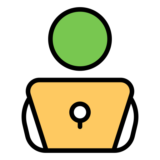 Hacker Generic Outline Color icon