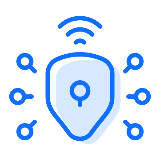 ochrona danych Generic Blue ikona