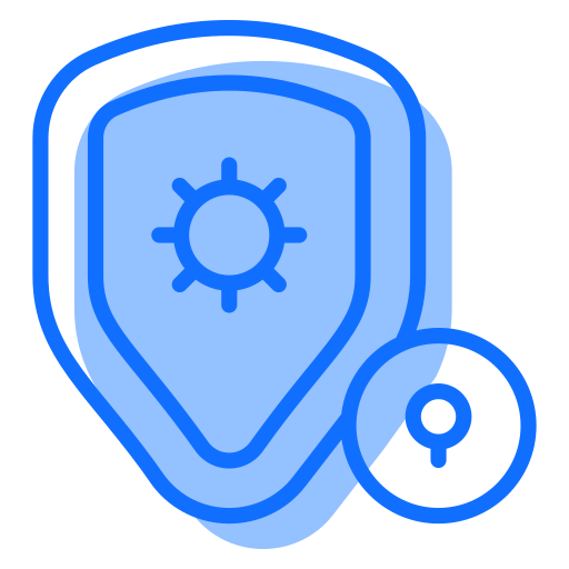 Antivirus Generic Blue icon
