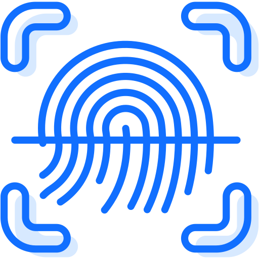Отпечаток пальца Generic Blue иконка