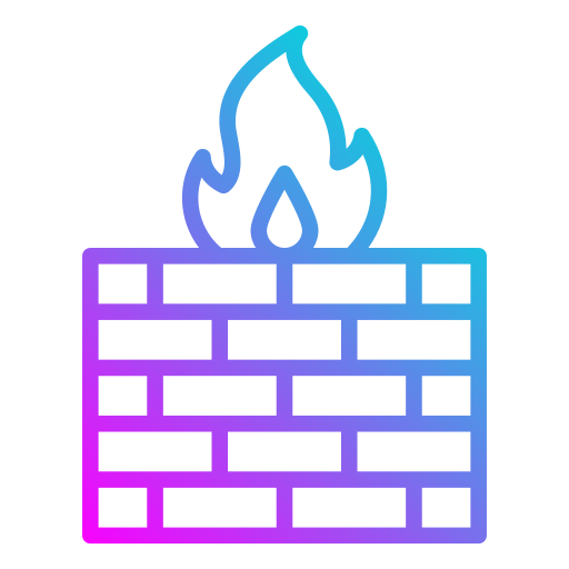 Firewall Generic Gradient icon