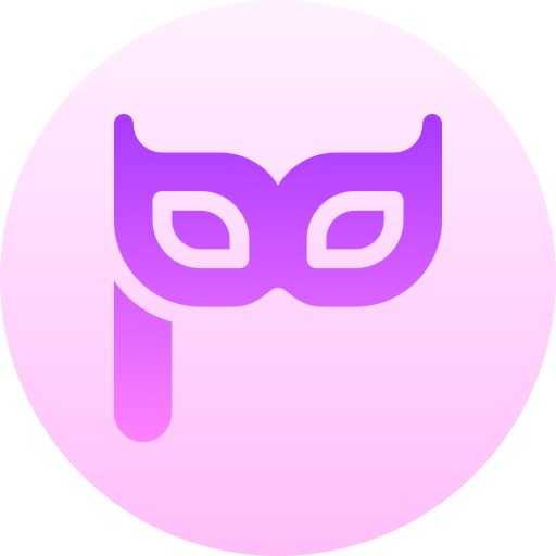 アイマスク Basic Gradient Circular icon