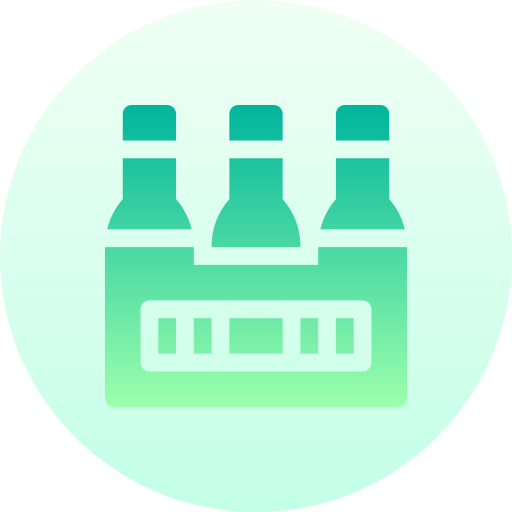 Beer Box Basic Gradient Circular icon
