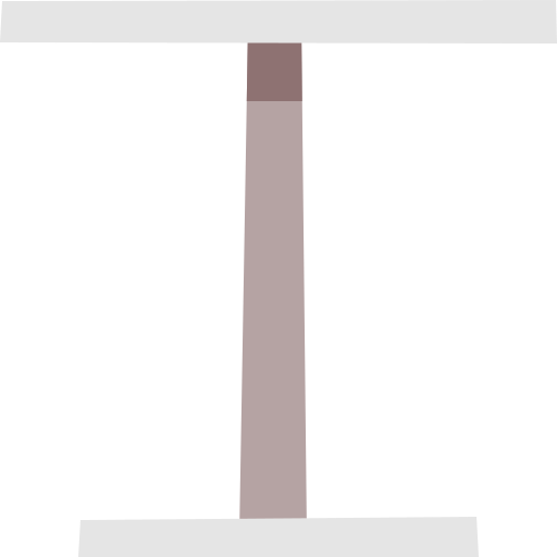 mesa Cartoon Flat icono