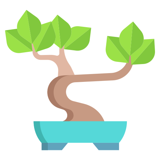bonsai Generic color fill icona