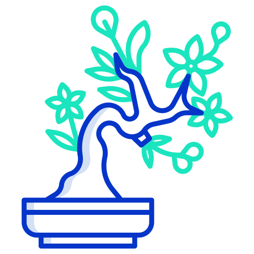 bonsai Generic color outline ikona