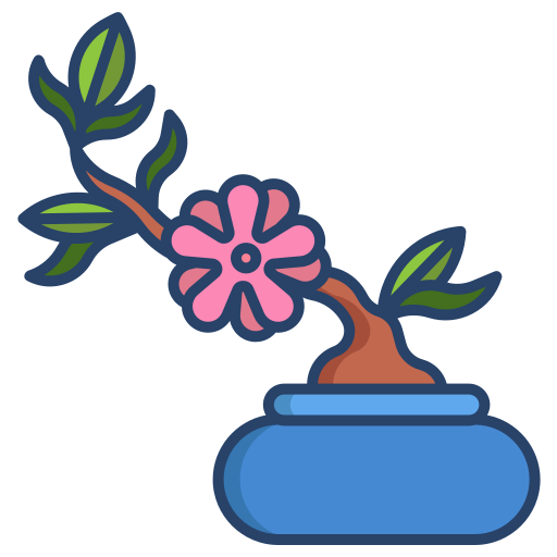 bonsái Generic color outline icono
