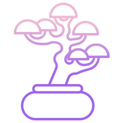 bonsai Generic gradient outline icoon