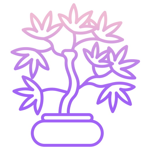 bonsái Generic gradient outline icono