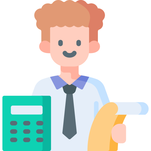 Accountant Special Flat icon