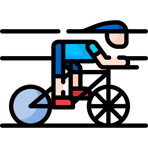 Cycling Special Lineal color icon
