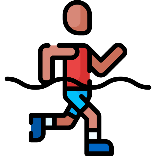 maratón Special Lineal color icono