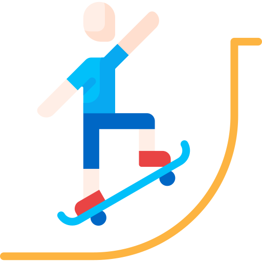 skateboarden Special Flat icon