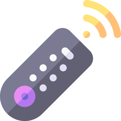 Remote control Basic Rounded Flat icon