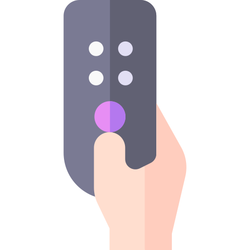 Remote Basic Rounded Flat icon