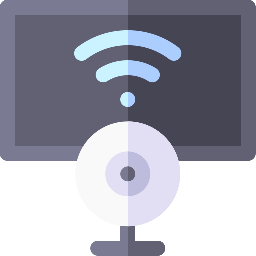 smart tv Basic Rounded Flat Icône