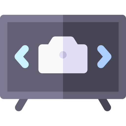 스마트 티비 Basic Rounded Flat icon