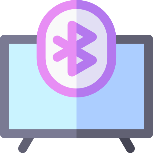 smart tv Basic Rounded Flat иконка