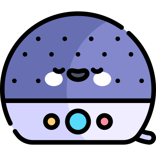 stem assistent Kawaii Lineal color icoon