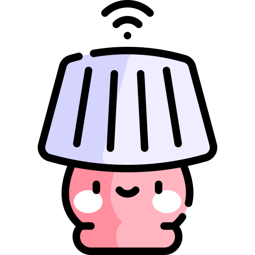 tischlampe Kawaii Lineal color icon